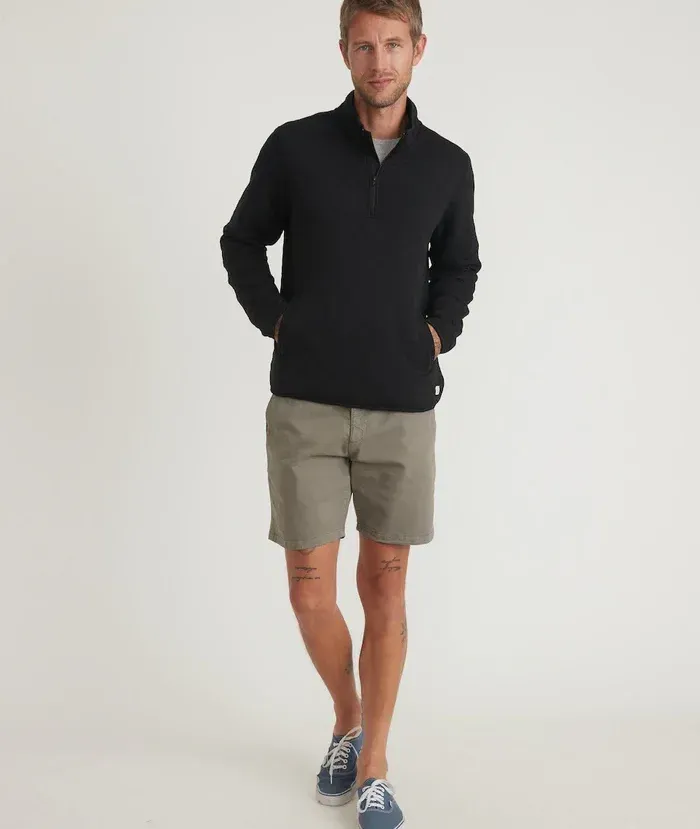 Marine layer Mens quarter zip corbet corporate sales by anthem branding