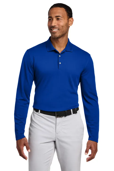 Nike mens long sleeve polos by anthem branding