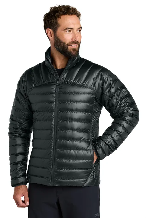 Outdoor research mens down jackets by anthem branding