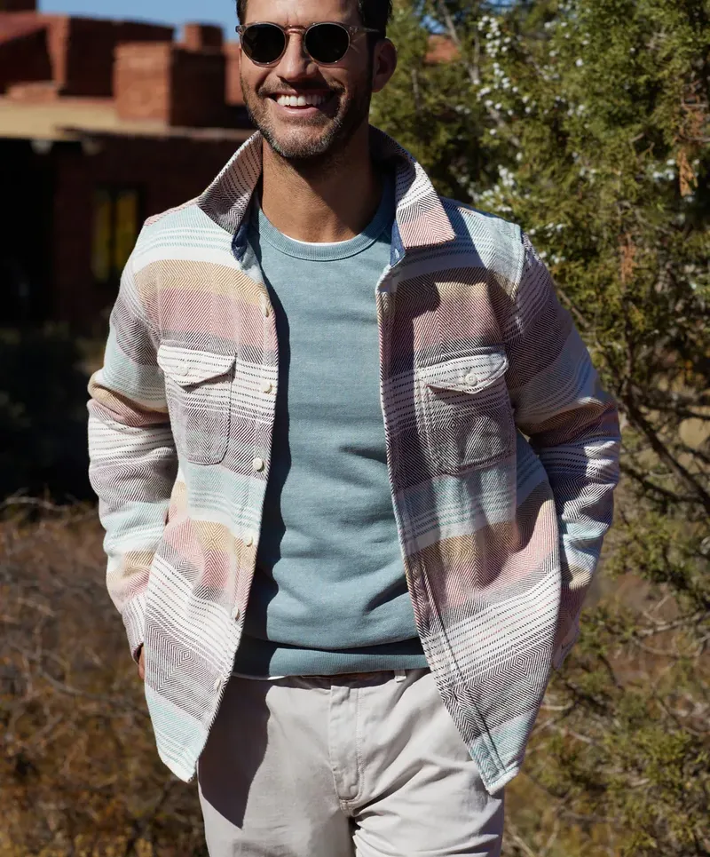 Outerknown blanket shirt by anthem branding