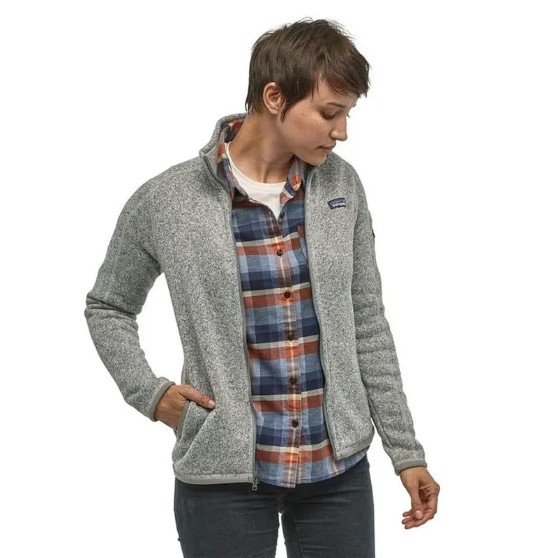 Custom patagonia women s better sweater jacket corporate sales by anthem branding