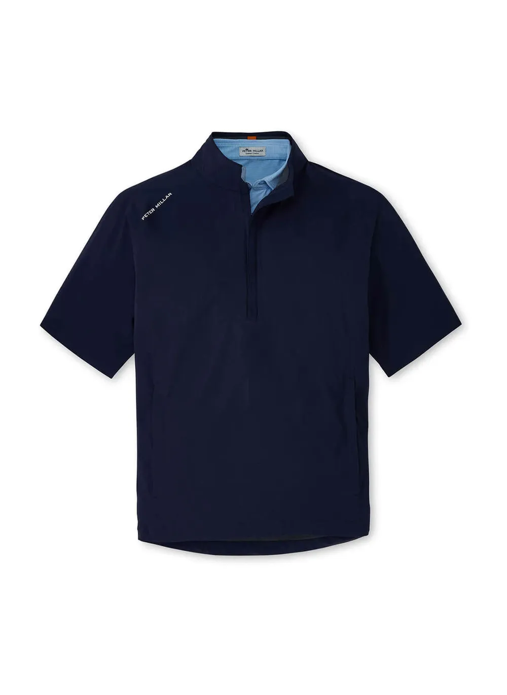 Mens shield short sleeve rain shell corporate sales by anthem branding