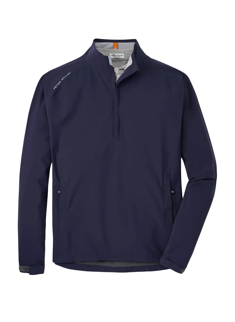Peter millar mens rain sheild half zip corporate sales by anthem branding