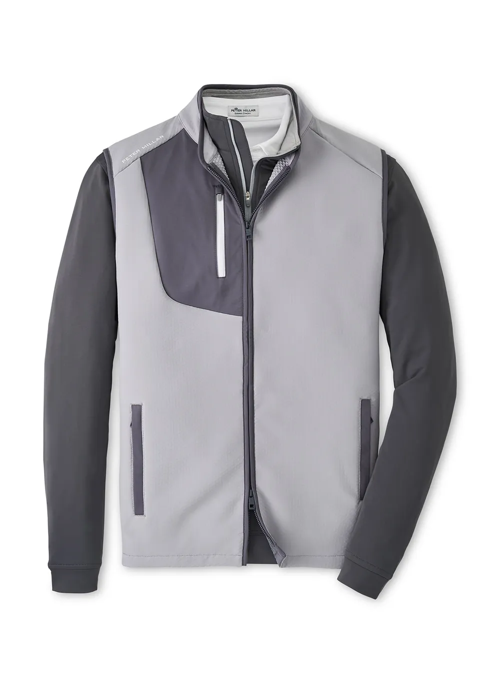 Peter millar mens squallblock vest corporate sales by anthem branding