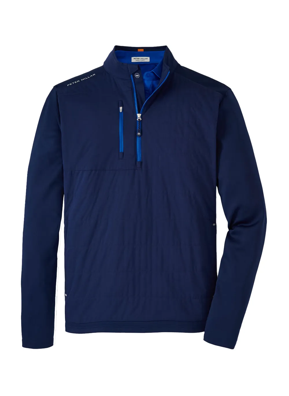 Peter millar mens wled elite half zip corporate sales by anthem branding
