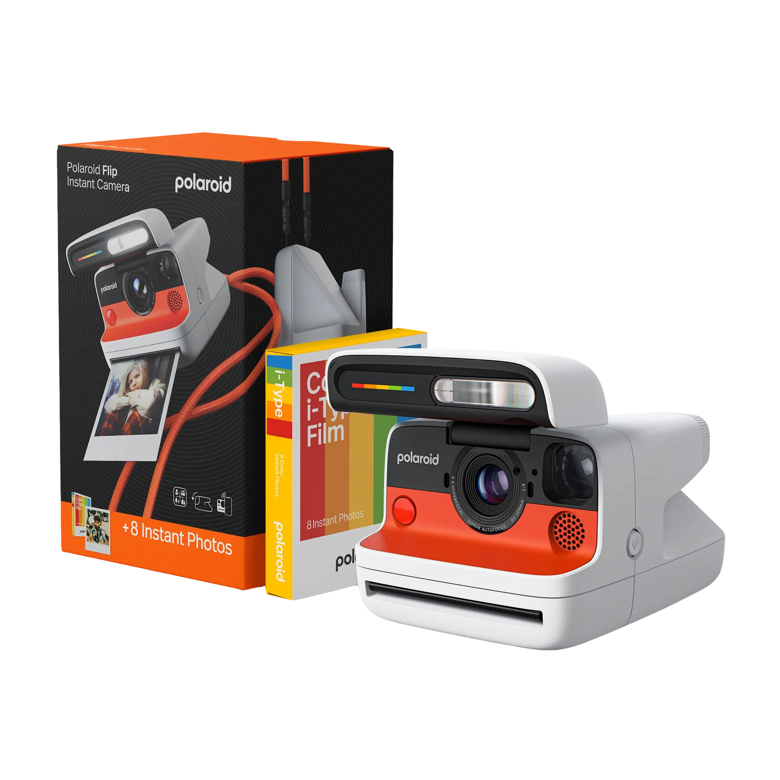 Polaroid Flip Instant Camera Color Film Bundle by anthem branding