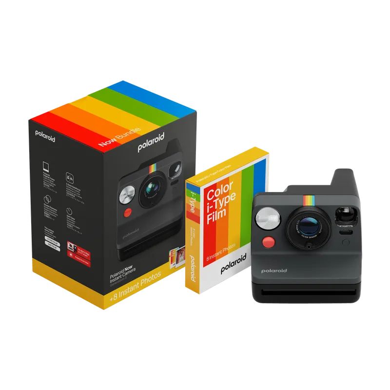 Polaroid Now Gen 3 i Type Instant Camera Film Bundle by anthem branding