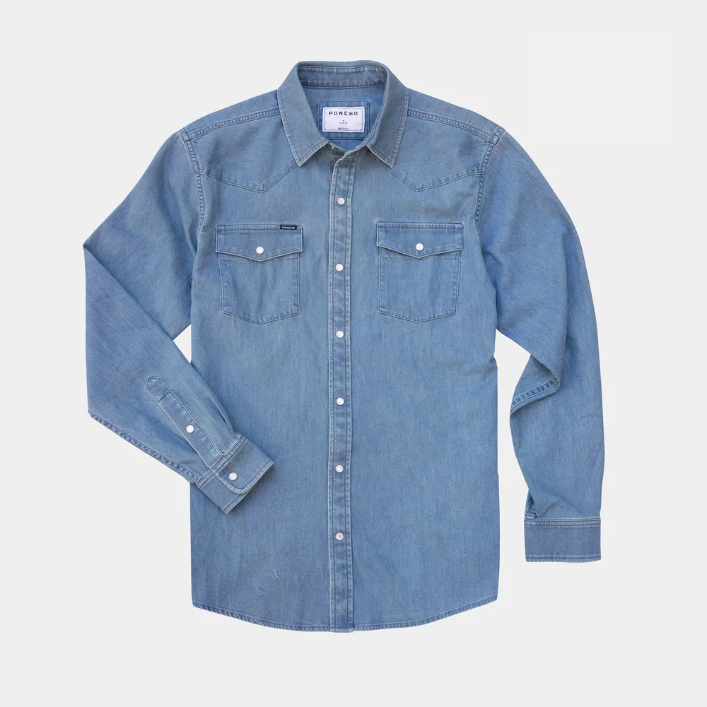 Poncho denim by anthem branding