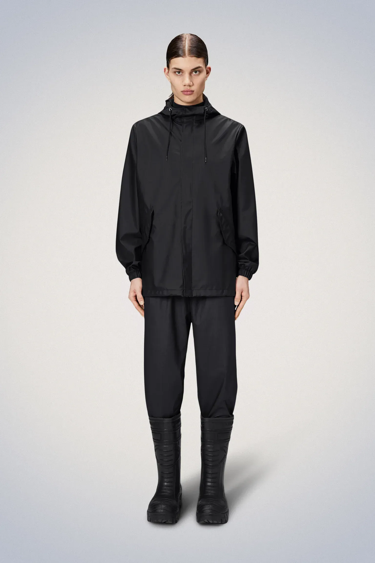 Rains Fishtail Jacket group sales anthem branding