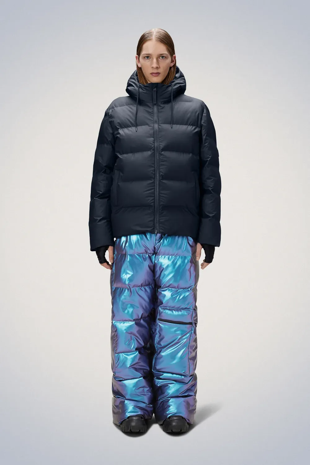 Rains Alta Puffer jacket corporate sales anthem branding
