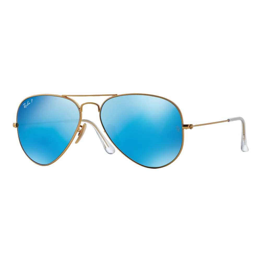 Ray Ban Polarized Aviator Flash Lens Sunglasses by anthem branding