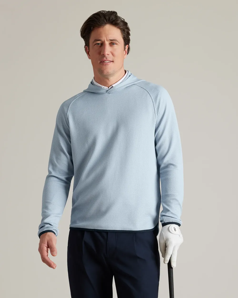 Rhone mens founders golf hoodie by anthem branding