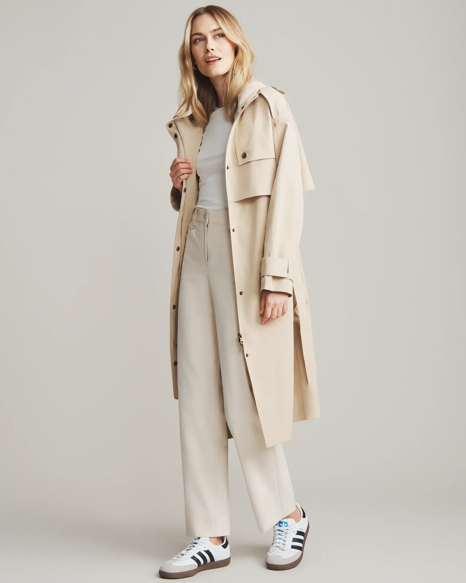 Utility Trench Coat Beige Safari 200258 251 c4 2000x