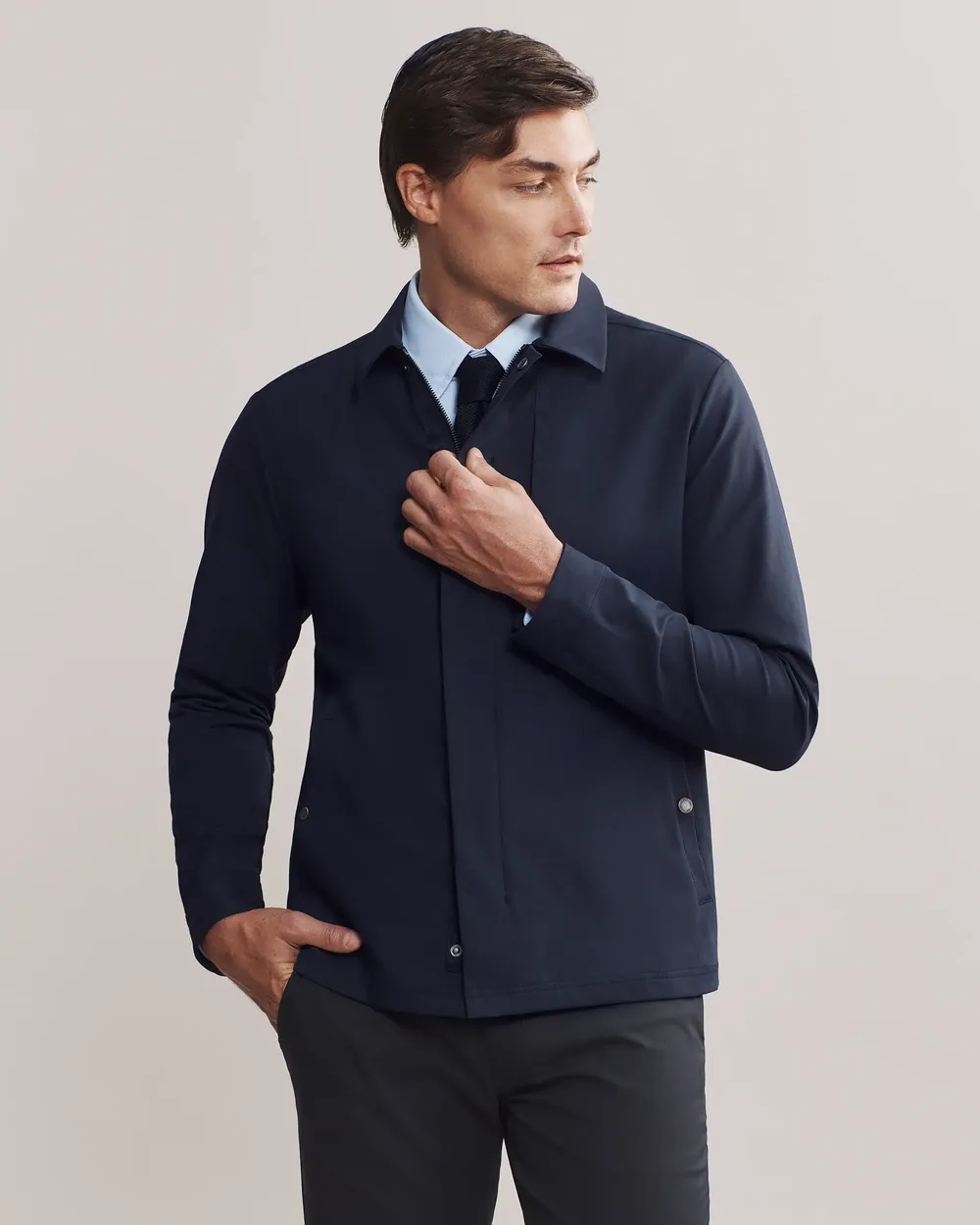 Rhone mens gotham shacket by anthem branding