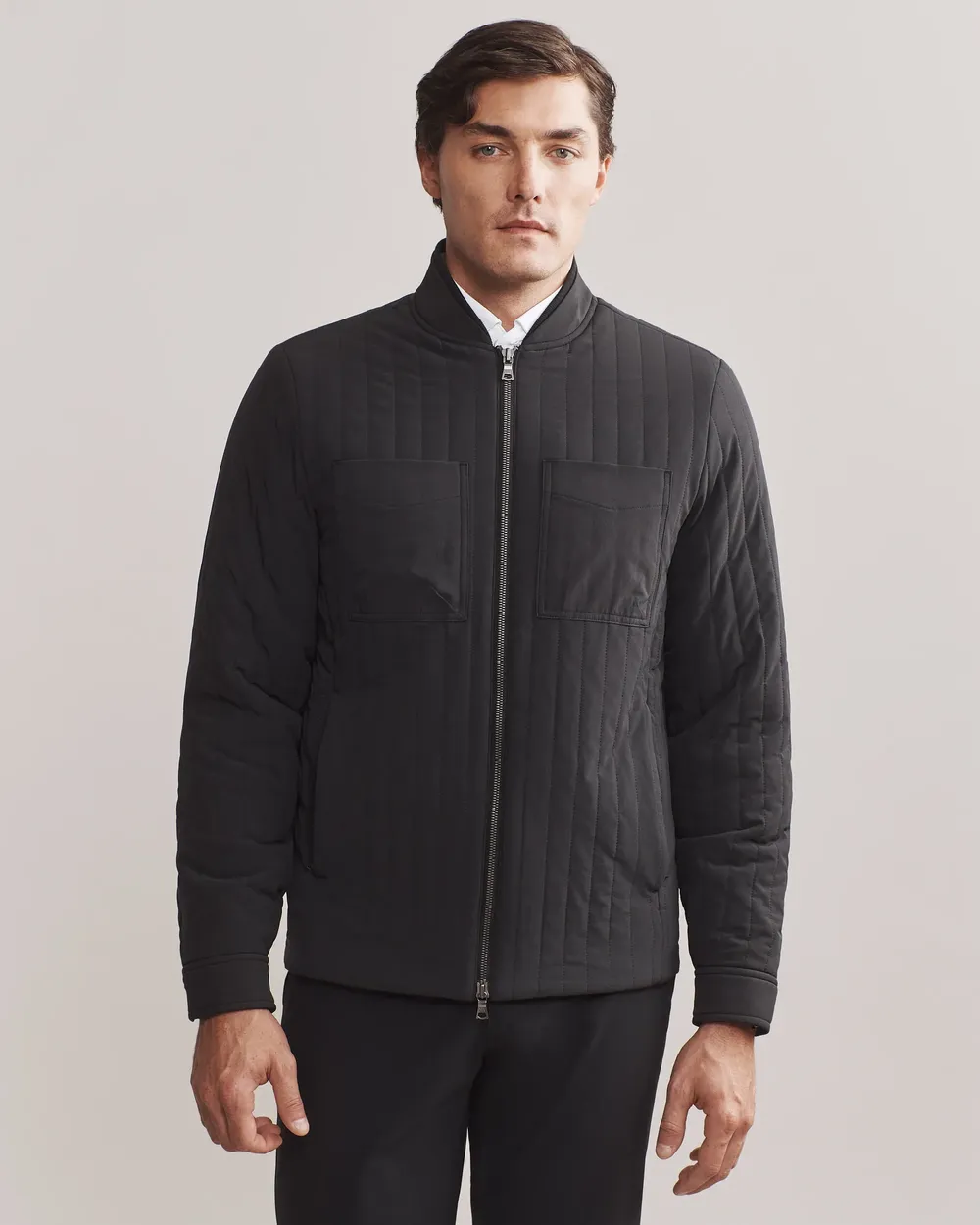 Rhone mens Skyline Quilted Jacket by anthem branding