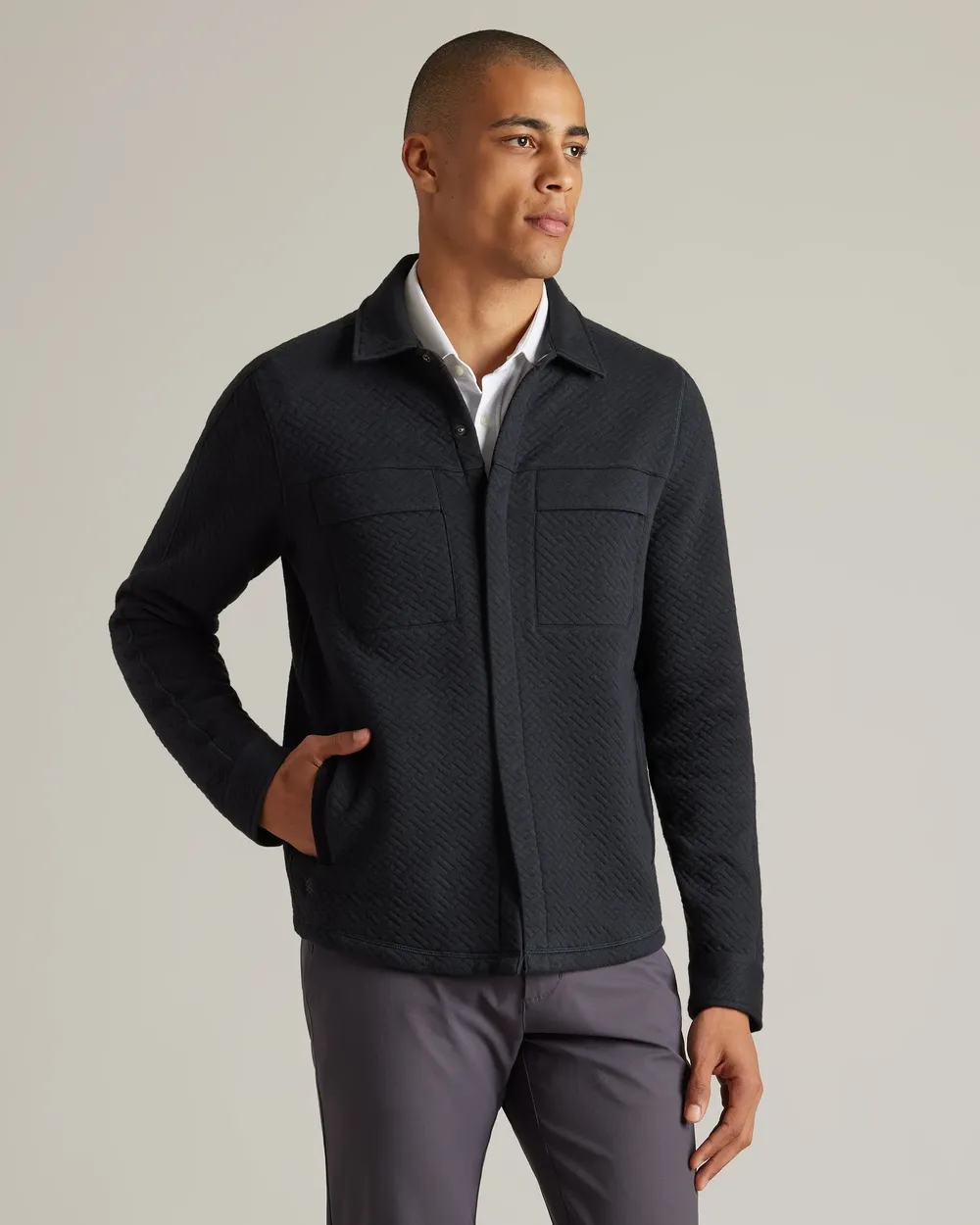 Rhone mens weekender shacket by anthem branding