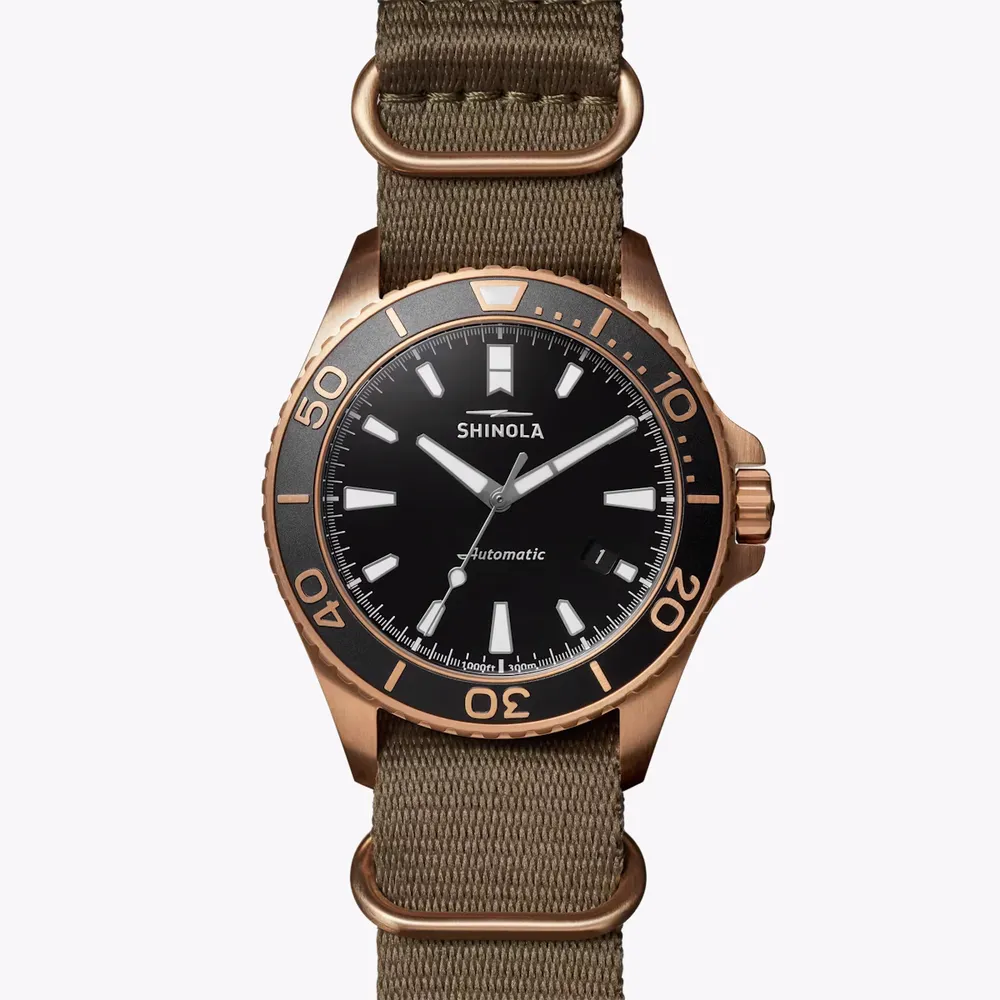 Shinola The Bronze Monster Automatic 43mm corporate sales by anthem branding 1