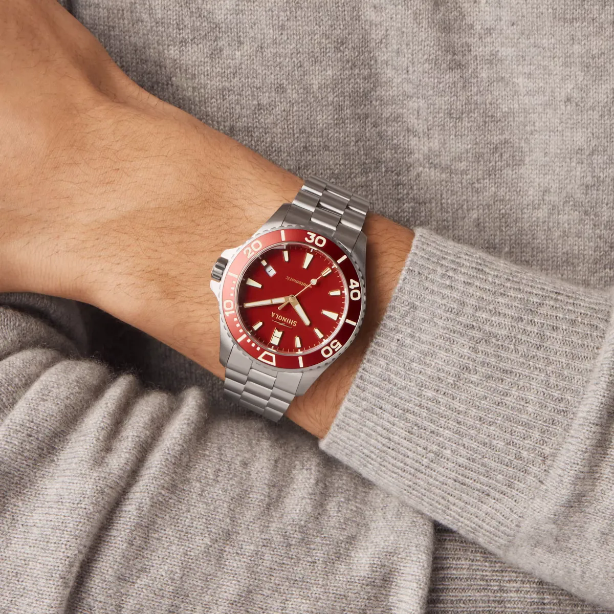 Shinola The Lava Lake Monster Automatic corporate sales by anthem branding 1