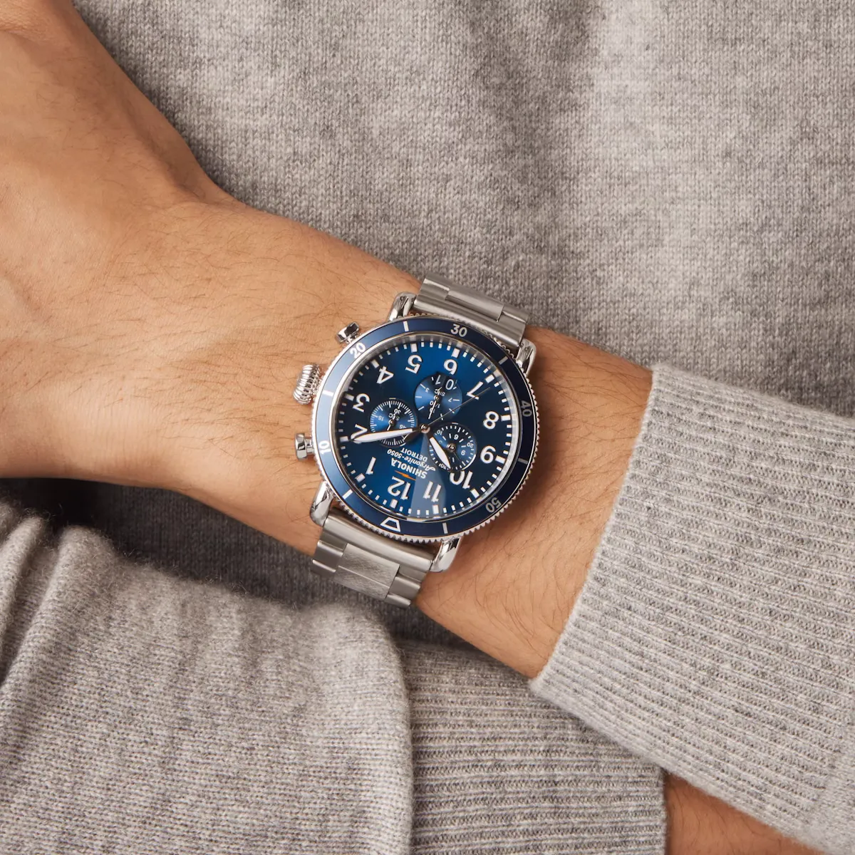 Shinola The Runwell Sport Chrono 48mm corporate sales by anthem branding 1