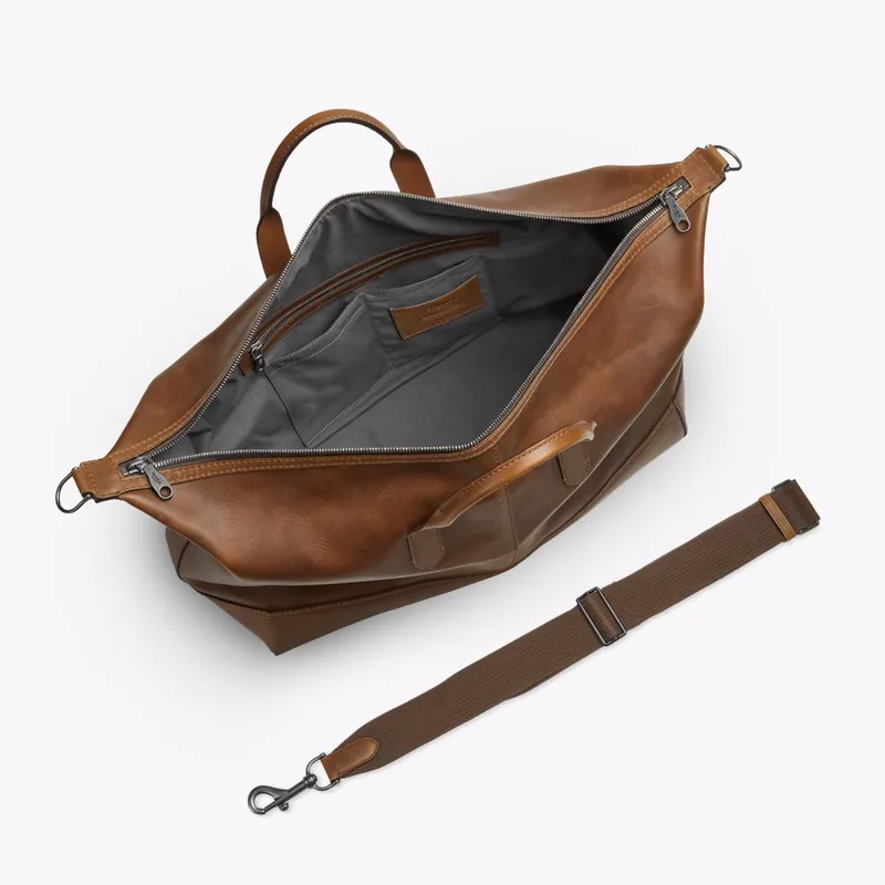Shinola Canfield Classic Holdall corporate sales by anthem branding 3