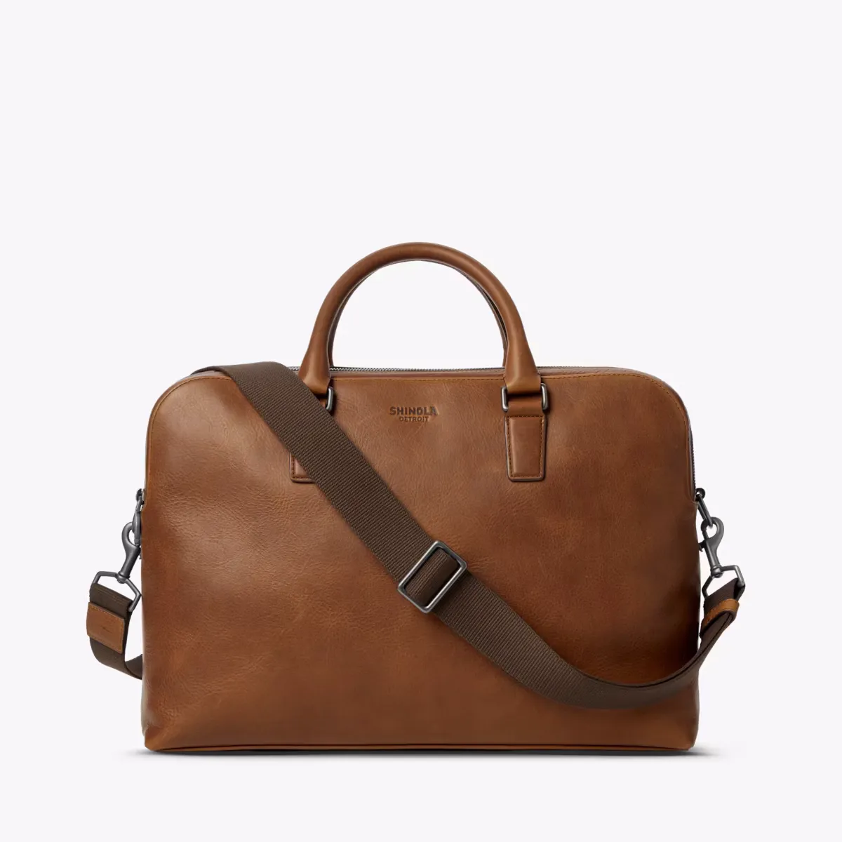 Shinola Double Zip Brief corporate sales by anthem branding 1