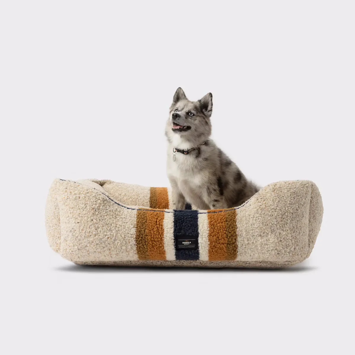 Shinola Kuddle Bed Stripe Oatmeal corporate sales by anthem branding 1