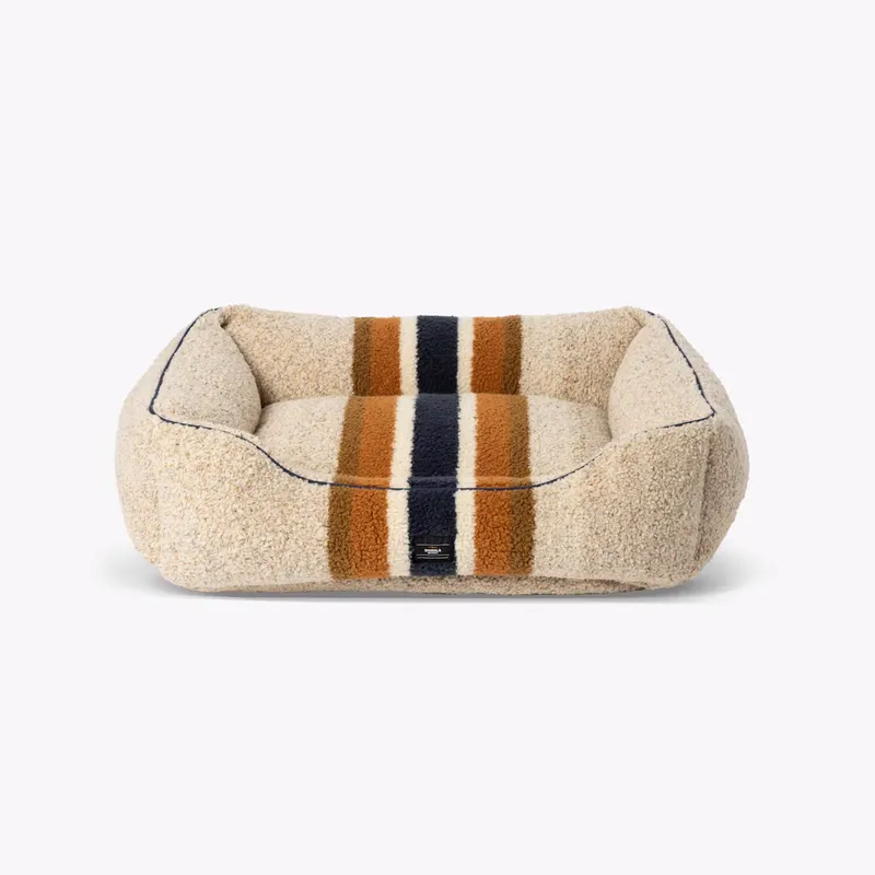Shinola Kuddle Bed Stripe Oatmeal corporate sales by anthem branding