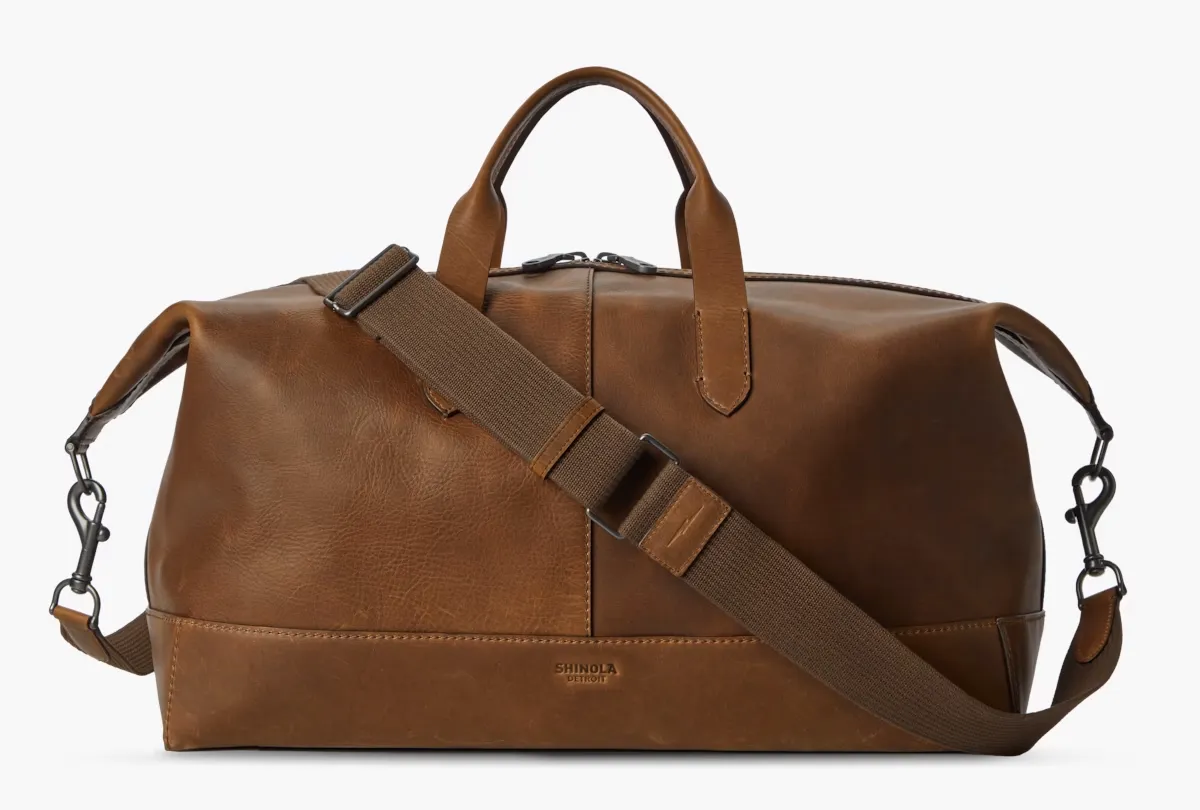 Shinola Canfield Classic Holdall corporate sales by anthem branding