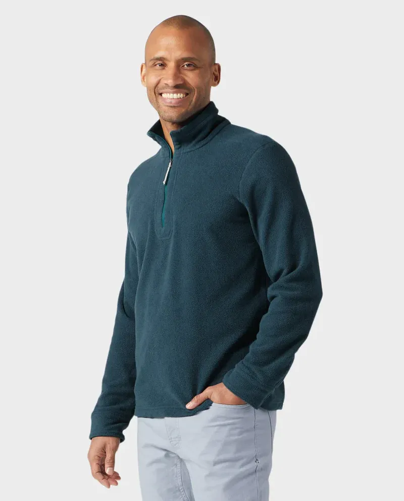 Stio Turpin Fleece Half Zip corporate sales by anthem branding