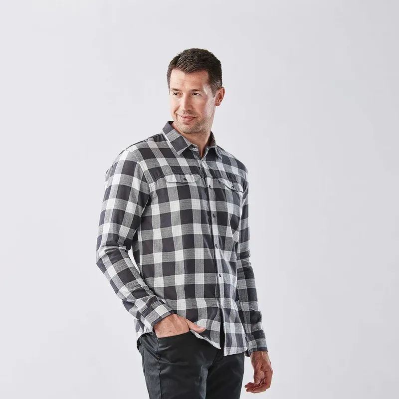 Mens Logan Snap Front Shirt corporate sales by anthem branding