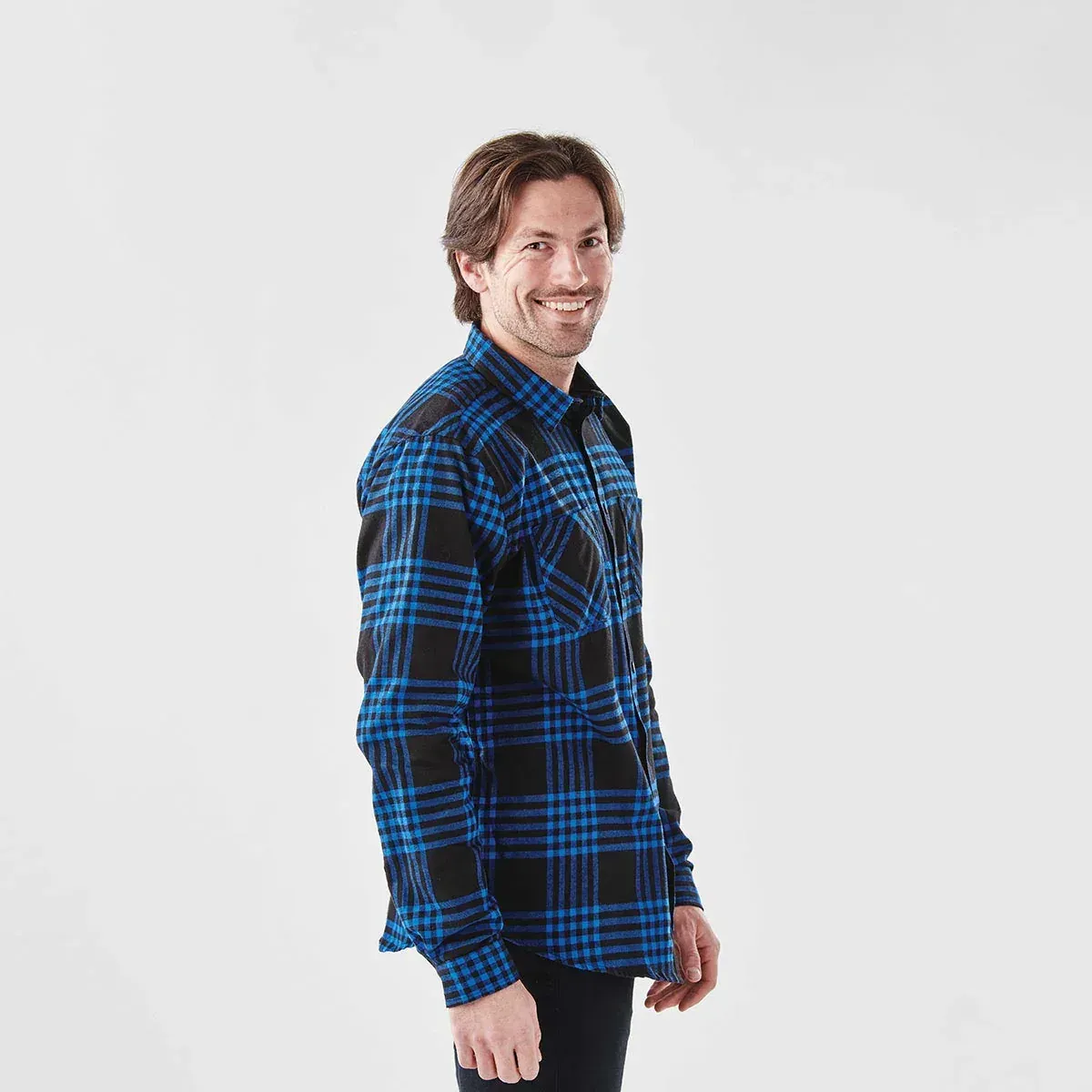 Mens Santa Fe LS Shirt corporate sales by anthem branding