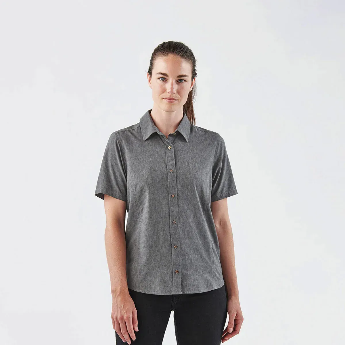Womens Azores Quick Dry Shirt corporate sales by anthem branding