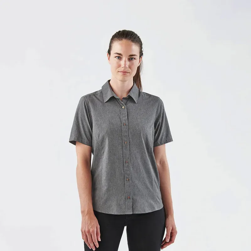 Womens Azores Quick Dry Shirt corporate sales by anthem branding