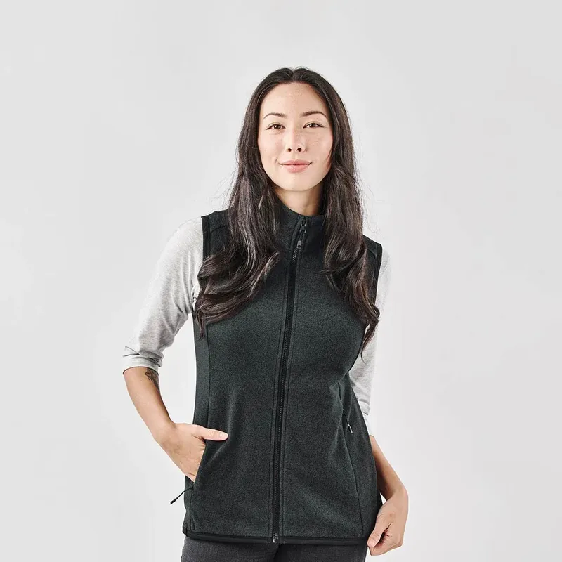 Womens Novarra Vest corporate sales by anthem branding