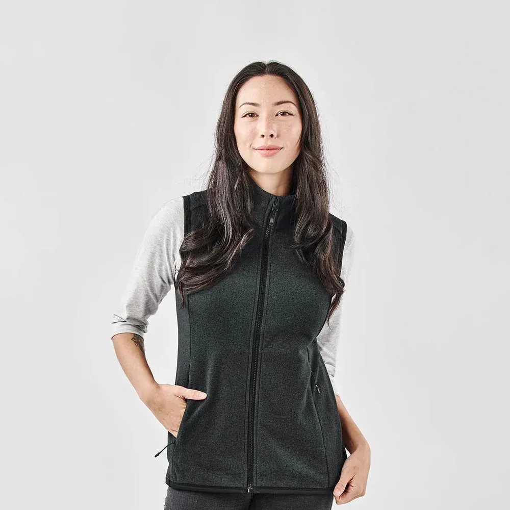 Womens Novarra Vest corporate sales by anthem branding