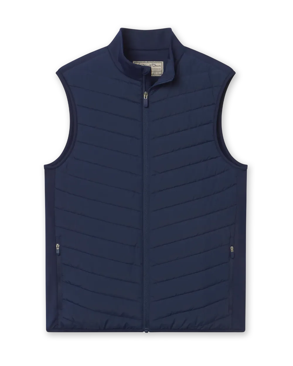 Straight down mens vest by anthem branding