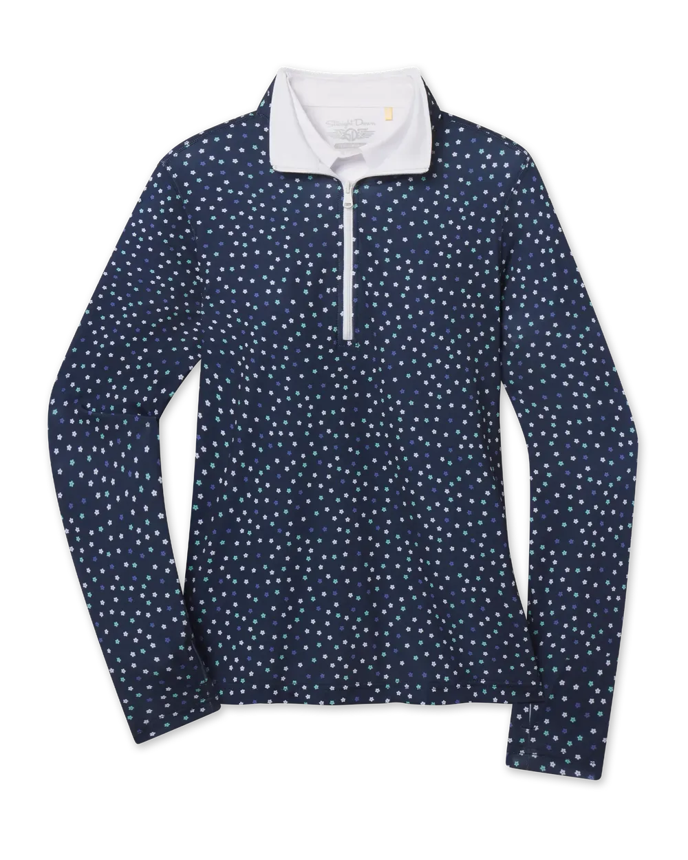 Straight down womens quarter zips by anthem branding