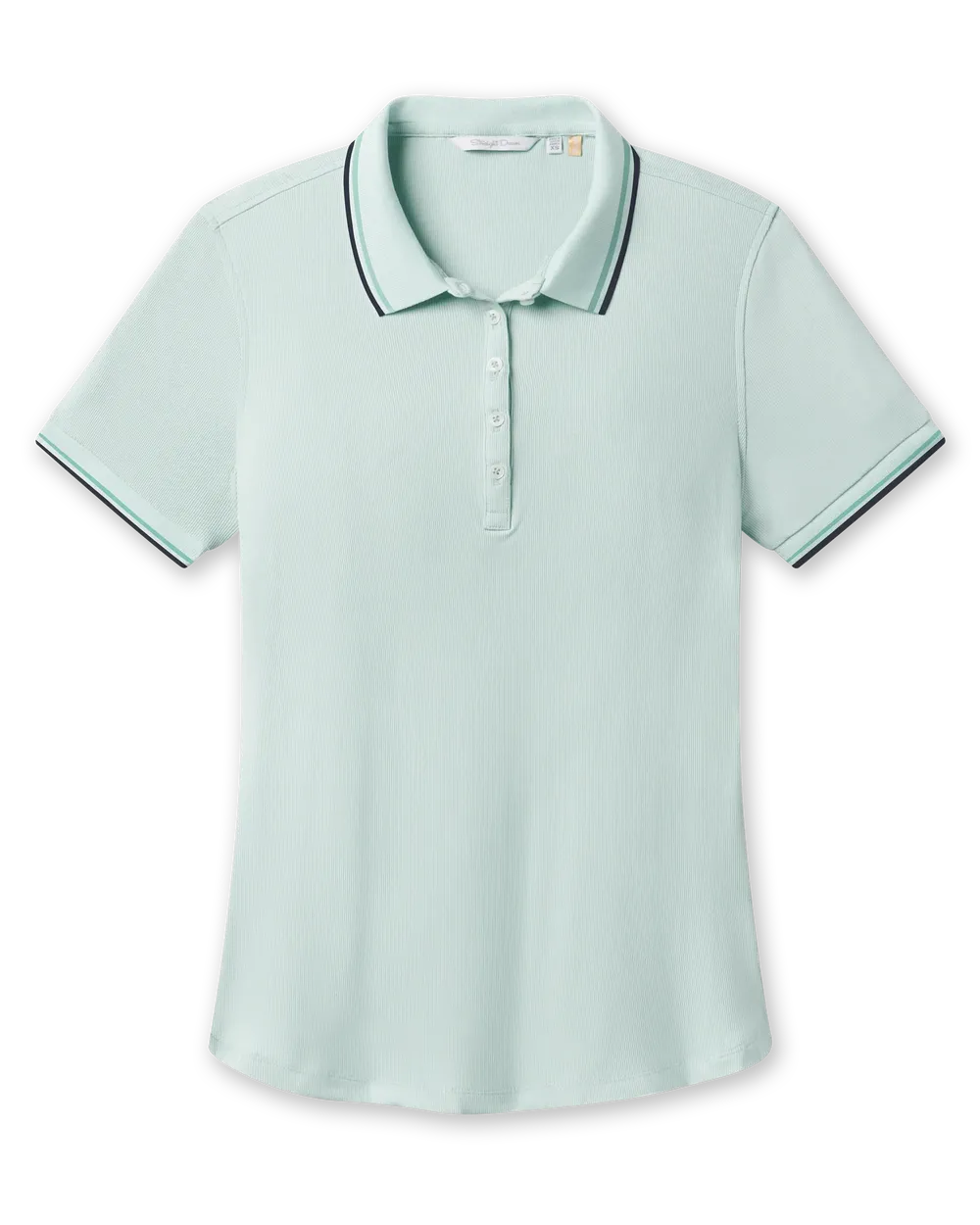 Straight down womens short sleeve polos by anthem branding