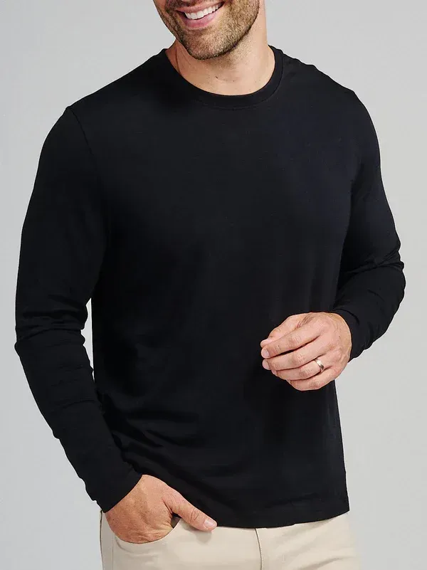 TASC pimaluxe long sleeve t shirt by anthem branding