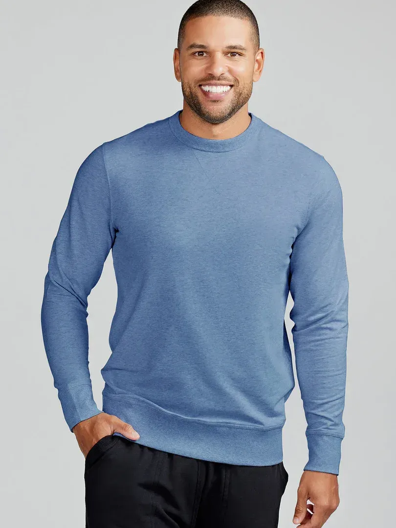 TASC varsity french terry sweatshirt by anthem branding