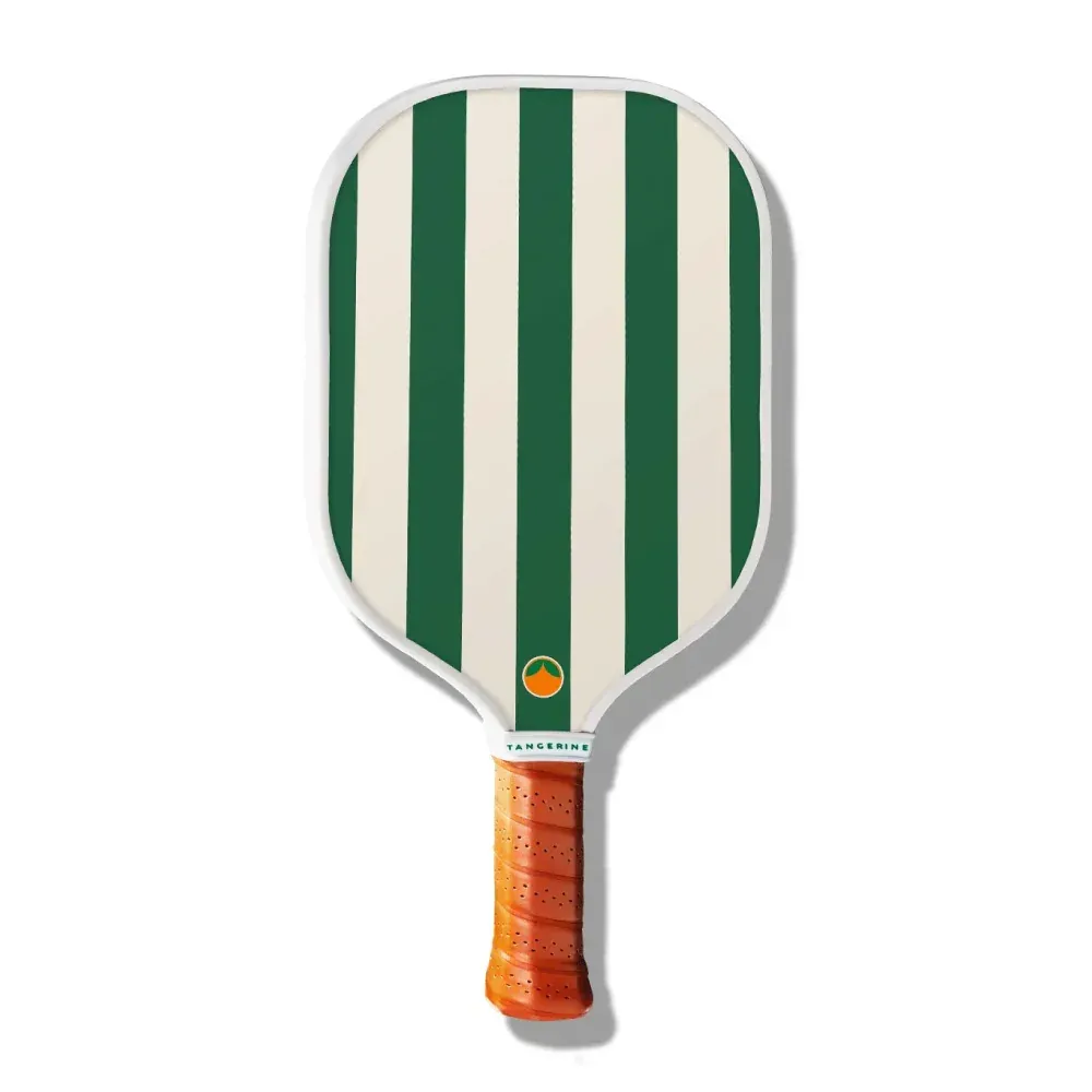 Gardiners bay tangerine pickleball paddle by anthem branding