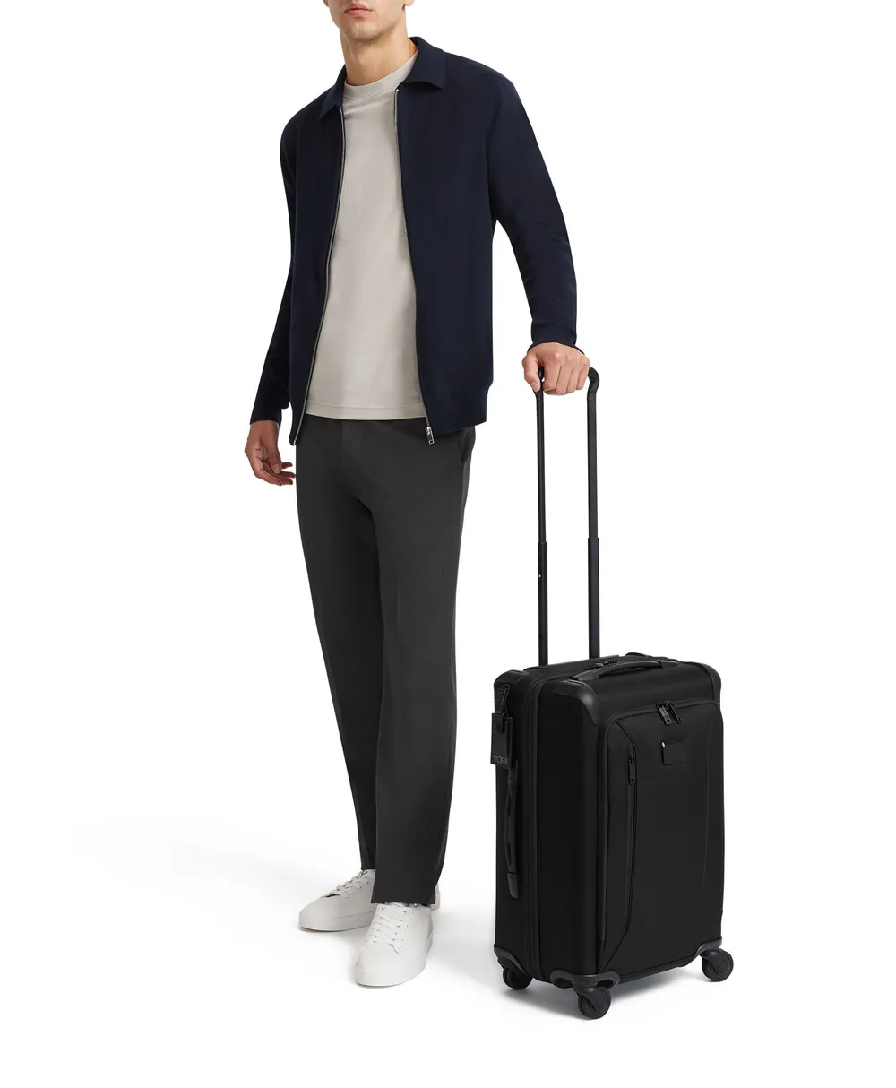 Tumi international expandable 4 wheeled carry on by anthem branding