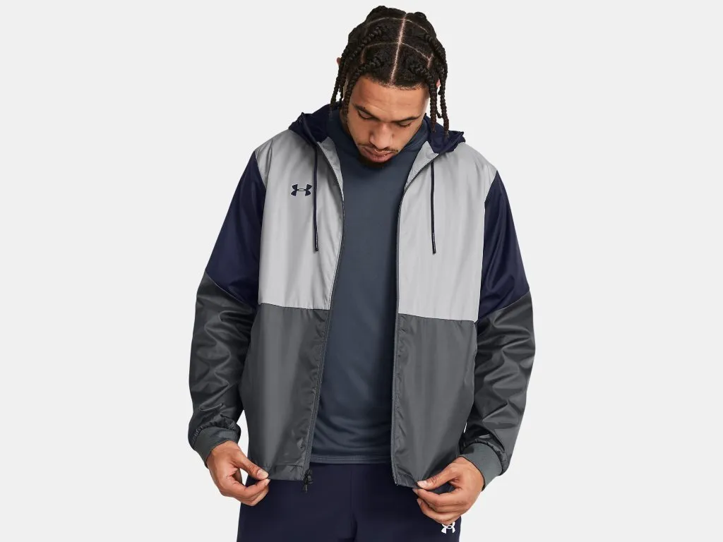 Under armour team windbreaker corporate sales anthem branding