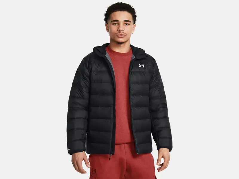 Under armour down jacket group sales anthem branding