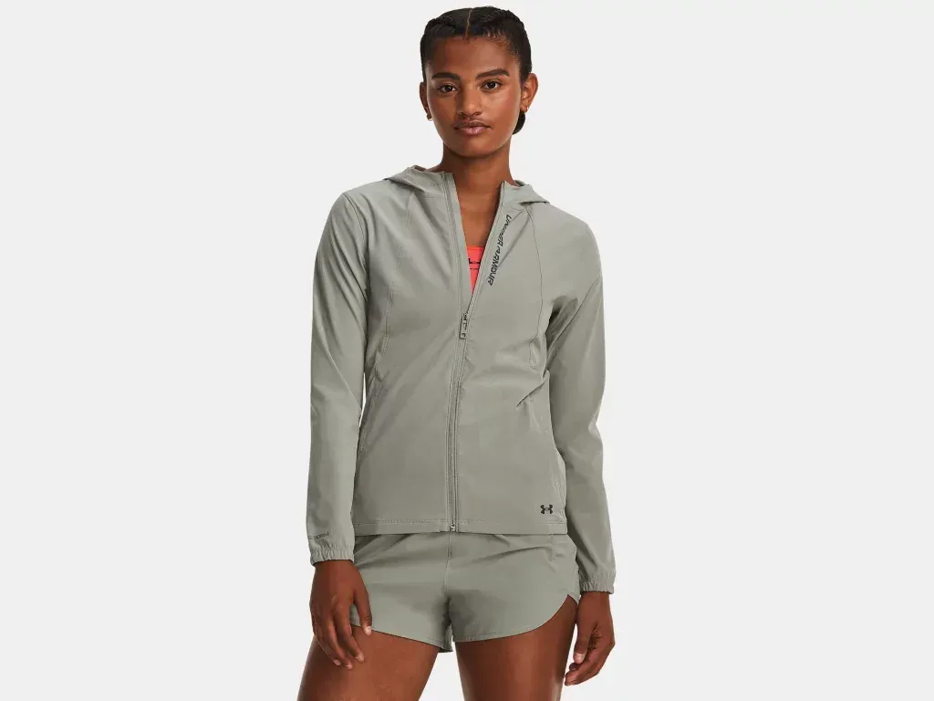 Under armour outrun the storm womens jacket by anthem branding