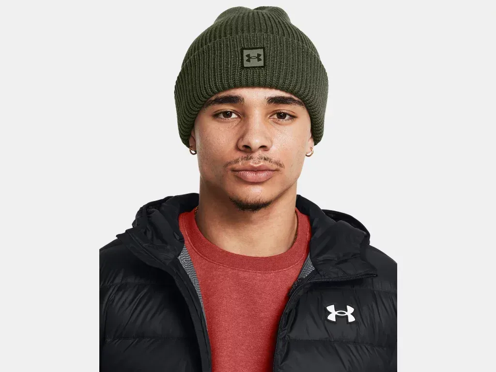 Ua halftime ribbed beanie group sales anthem branding