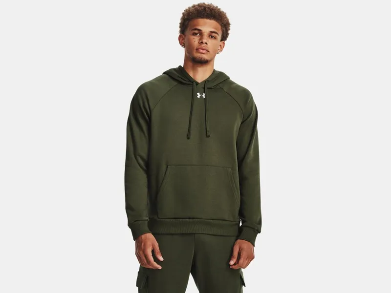 Ua rival fleece hoodie custom group sales anthem branding