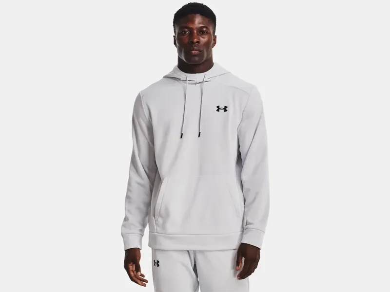 Ua fleece hoodie group sales anthem branding