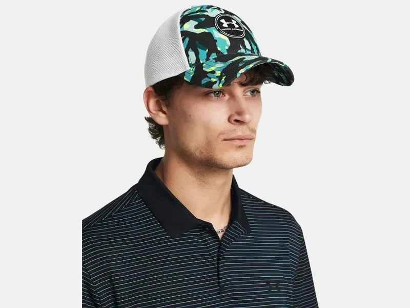 Ua custom iso chill driver golf hat corporate sales by anthem branding