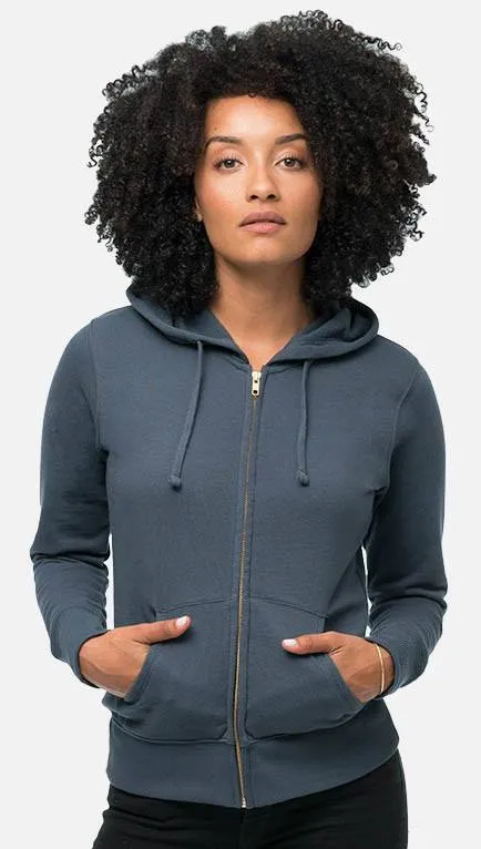 Econscious womens zip hoodie by anthem branding